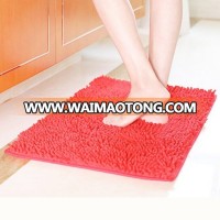 Wholesale Cheap Customize Size Chenille Mat Anti-slip Bathroom Mat