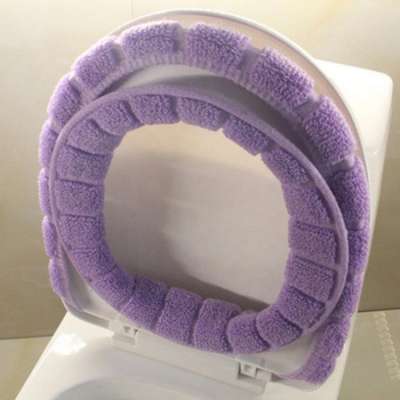 2019 Reusable Custom Printed Disposable Bathroom Cushion Soft Cotton Cloth Toilet Seat Warmer Covers for Kids